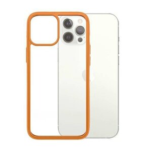 Etui PANZERGLASS ClearCase do Apple iPhone 12 Pro Max Pomarańczowy