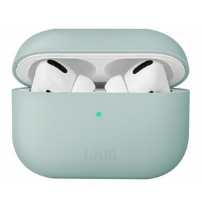 Etui na słuchawki UNIQ Lino do Apple AirPods Pro Miętowy