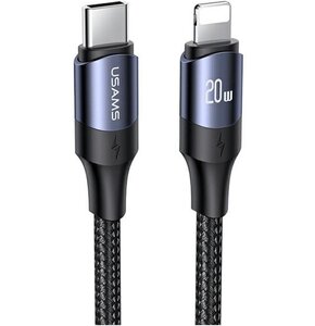 Kabel USB-C - Lightning USAMS 1.2 m 20W Czarny