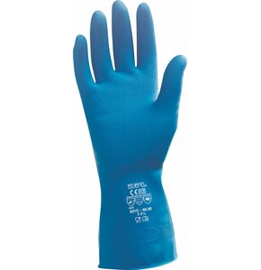 Rękawiczki lateksowe ICO GUANTI Felpato Blu (rozmiar XL)