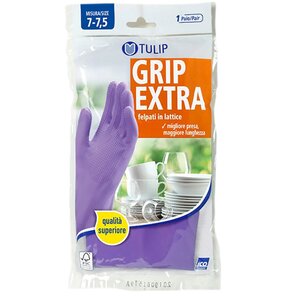 Rękawiczki lateksowe TULIP Grip Extra (rozmiar M)