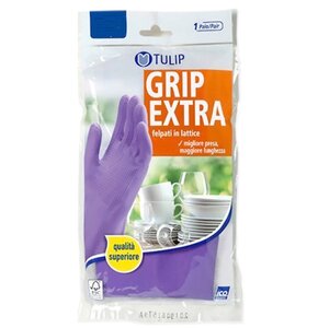 Rękawiczki lateksowe TULIP Grip Extra (rozmiar L)