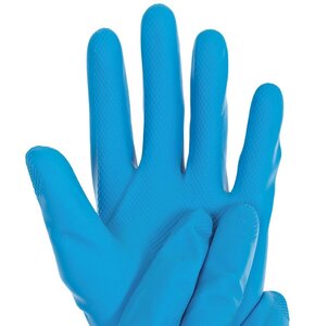 Rękawiczki lateksowe FRANZ MENSCH Satin Blue 259663 (rozmiar S)
