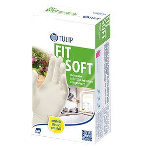 Rękawiczki lateksowe ICO GUANTI Tulip Fit Soft (rozmiar M/L)