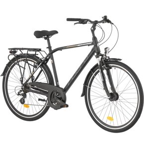 Rower trekkingowy INDIANA X-Road 3.0 M21 28 cali męski Czarny