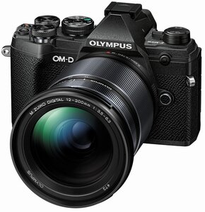 Aparat OLYMPUS E-M5 Mark III Czarny + Obiektyw M.Zuiko Digital ED 12-200 mm F3.5-6.3