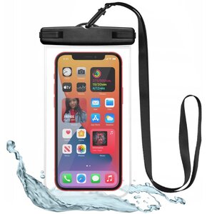 Etui TECH-PROTECT Phone Waterproof Case Czarny