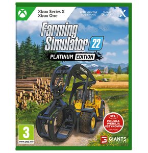 Farming Simulator 22 - Edycja Platynowa Gra XBOX ONE (Kompatybilna z XBOX SERIES X)