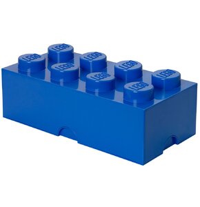 Pojemnik na LEGO klocek Brick 8 Niebieski 40041731