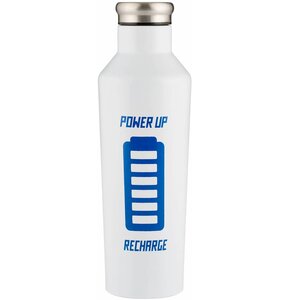Butelka termiczna TYPHOON Rechar Biało-niebieski