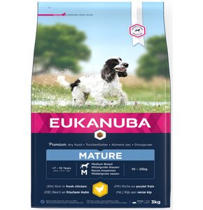 Karma dla psa EUKANUBA Mature Medium Breeds Kurczak 3 kg