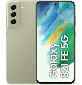 Smartfon SAMSUNG Galaxy S21 FE 6/128GB 5G 6.41" 120Hz Oliwkowy SM-G990