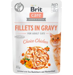 Karma dla kota BRIT Care Fillets In Gravy Kurczak 85 g