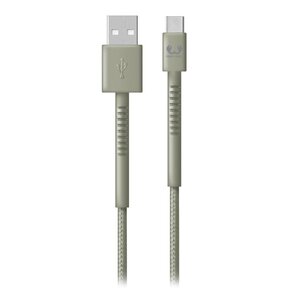 Kabel USB-A - USB-C FRESH N REBEL 2.0 m Zielony