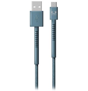 Kabel USB - Micro USB FRESH N REBEL Dive Blue Niebieski 2 m