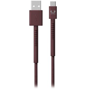 Kabel USB - Micro USB FRESH N REBEL Deep Mauve Bordowy 2 m