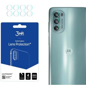 Szkło hybrydowe na obiektyw 3MK Lens Protection do Motorola Moto G62 5G (4 szt.)