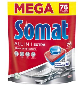 Tabletki do zmywarek SOMAT All in 1 Extra - 76 szt.