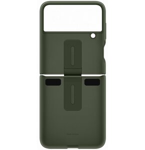Etui SAMSUNG Silicone Cover Ring do Galaxy Z Flip 4 Khaki