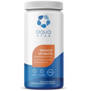 Chlor do basenu AQUASTAR Dezacid VR White 0.1 kg