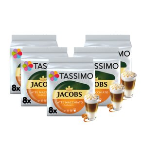 Kapsułki TASSIMO Jacobs Latte Macchiato Caramel (40 szt.)