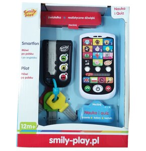 Zabawka interaktywna SMILY PLAY Kluczyki i smartfon SP83681