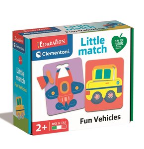 Puzzle CLEMENTONI Dopasowanka Zabawne pojazdy (6 elementów)