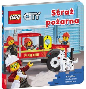 Książka LEGO City Straż pożarna z ruchomymi elementami PPS-6001