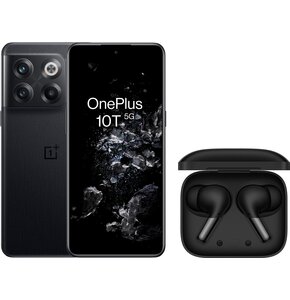 Smartfon ONEPLUS 10T 8/128GB 5G 6.7" 120Hz Czarny CPH2415 + Słuchawki OnePlus Buds Pro Czarny