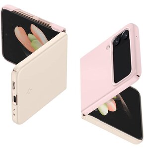 Etui SPIGEN AirSkin do Samsung Galaxy Z Flip 4 Różowo-beżowy