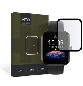 Szkło hybrydowe HOFI Hybrid Pro+ do Amazfit BIP 3/3 Pro Czarny