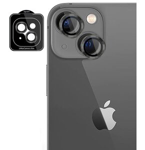 Szkło hartowane na obiektyw 3MK Lens Protection Pro do Apple iPhone 14 Plus Grafitowy
