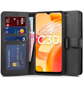 Etui TECH-PROTECT Air Wallet do Realme C30 Czarny