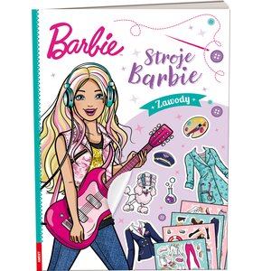 Kolorowanka Barbie Stroje Barbie Zawody ROB-1102