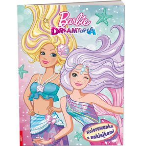 Naklejanka Barbie Dreamtopia Z naklejkami NA-1403