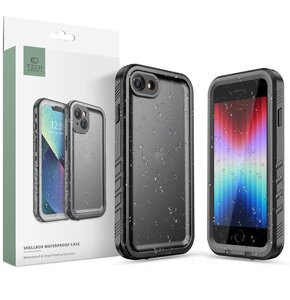 Etui wodoodporne TECH-PROTECT ShellBox IP68 do Apple iPhone 7/8/SE 2020/2022 Czarny