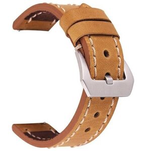 Pasek BELINE Business Model 3 do Watch (20 mm) Brązowy