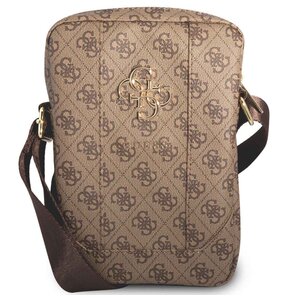 Torba na tablet GUESS 4G Big Metal Logo Brązowy