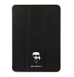 Etui na iPad Pro KARL LAGERFELD Saffiano Karl Iconic Czarny