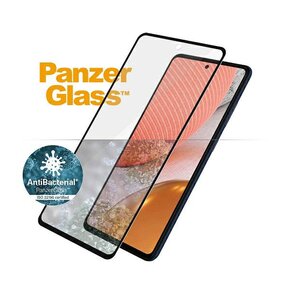 Szkło hartowane PANZERGLASS Microfracture do Samsung A72 Czarny