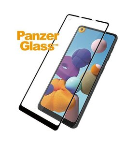 Szkło hartowane PANZERGLASS Case Friendly Samsung Galaxy A21 Czarny