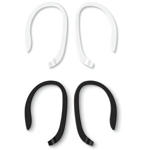 Nakładki na słuchawki UNIQ Loop Sports Ear Hooks do Apple AirPods Biały Czarny