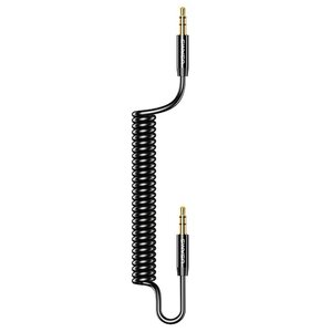 Kabel Jack 3.5 mm - Jack 3.5 mm USAMS Spring SJ256YP01 Czarny
