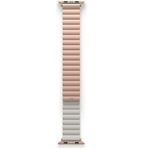 Pasek UNIQ Revix do Apple Watch 1/2/3/4/5/6/7/8/9/SE/SE2/Ultra/Ultra 2 (42/44/45/49mm) Różowo-beżowy