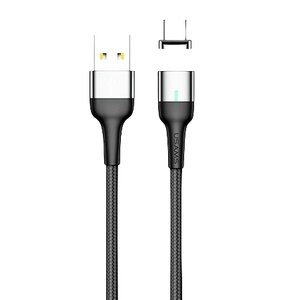 Kabel USB - Lightning USAMS U28 SJ326USB03 1m Szary