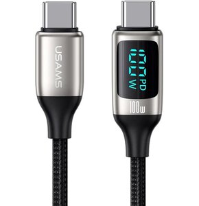 Kabel USB-C - USB-C USAMS U78 100W 1.2 m Biały