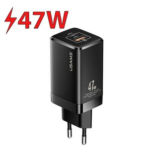 Ładowarka sieciowa USAMS T41 US-CC137 47W Czarny