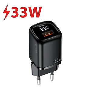 Ładowarka sieciowa USAMS T46 US-CC152 33W Fast Charging Czarny