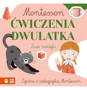 Książka dla dzieci Montessori Ćwiczenia dwulatka
