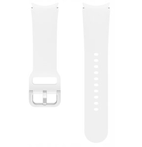 Pasek do Samsung Galaxy Watch 4/Watch 5 Sport Band (20mm) S/M Biały